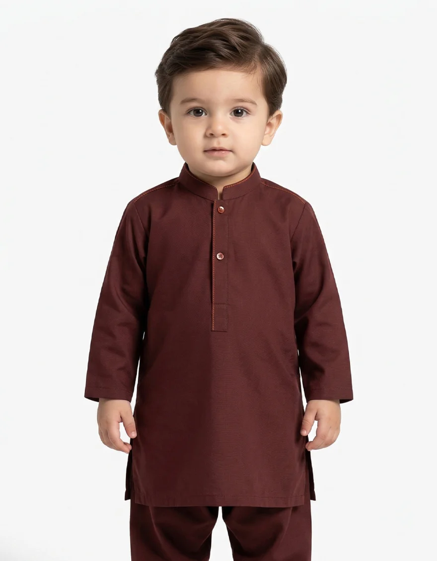 RUST KAMEEZ SHALWAR | JJIKS-A-20025/S26/JJ10838-CL - Image 2