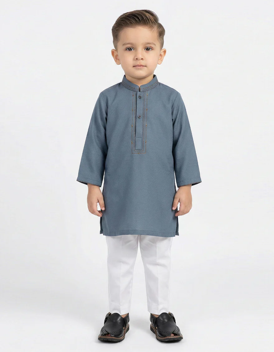 SKY BLUE KAMEEZ SHALWAR | JJIKS-A-50496/S26/JJ10889-SF