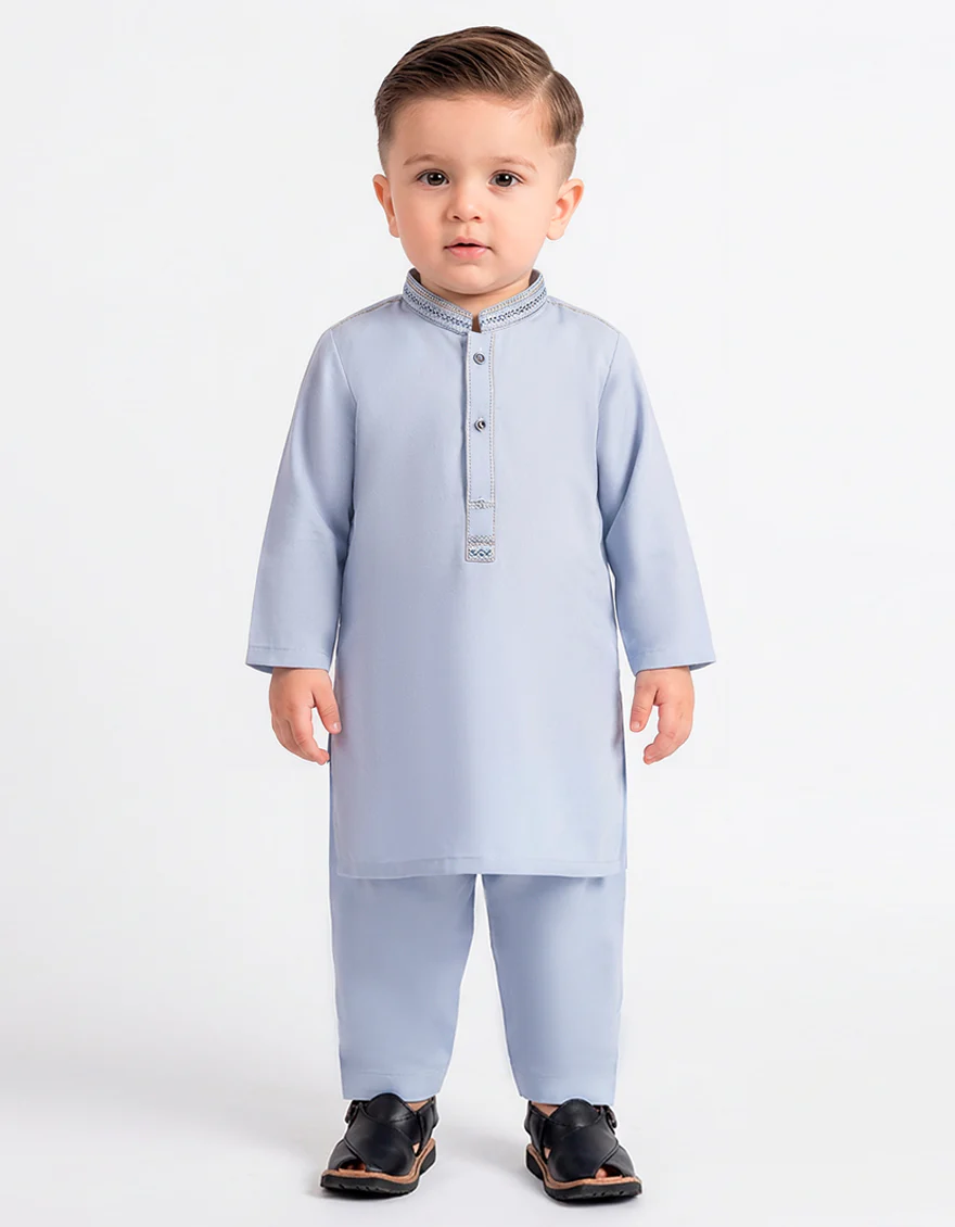SKY BLUE KAMEEZ SHALWAR | JJIKS-W-39597/S26/JJ10592-SF