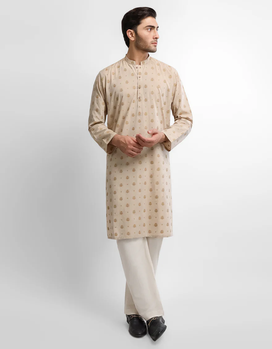 FAWN COTTON KURTA | JJK-A-90580/S26/JJ9993-CL