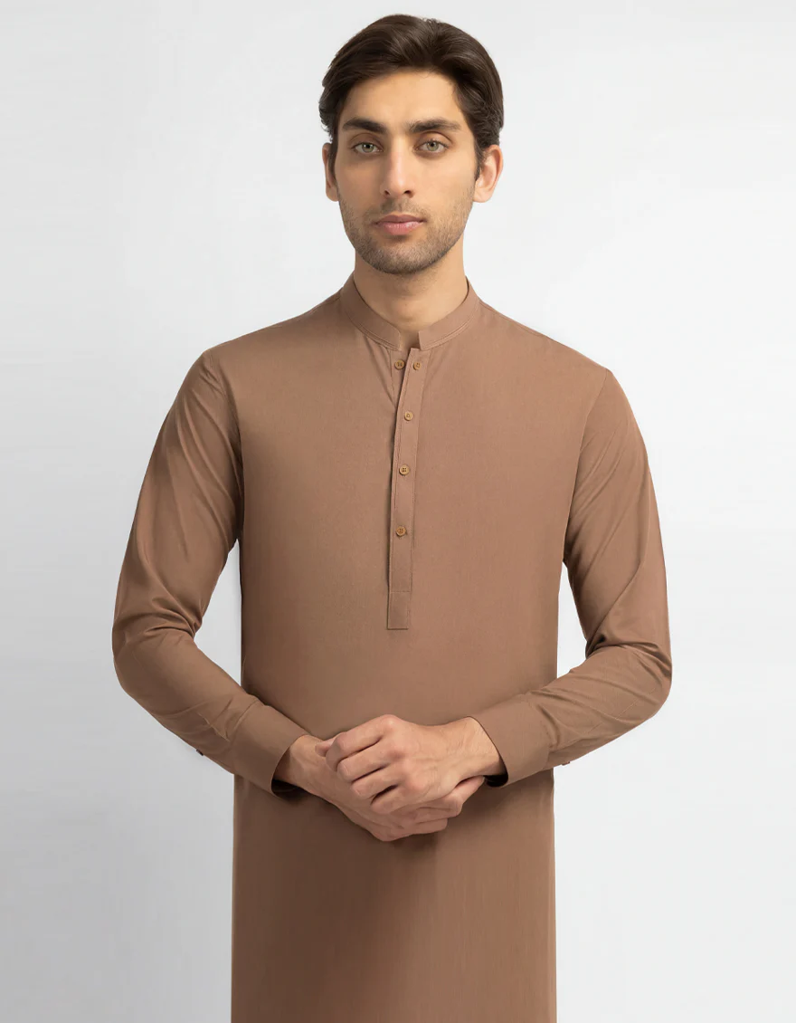 BROWN KURTA | JJK-A-90586/S26/JJ10906-CL - Image 2