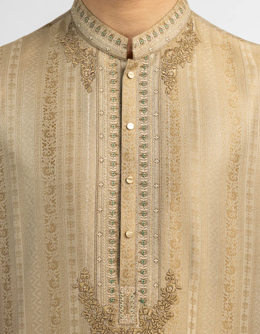 ANTIQ GOLD SPECIAL KURTA | JJK-SP-A-48323/S26/JJ10412-FL - Image 3