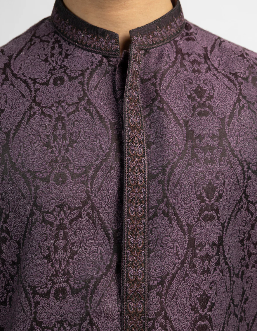 PURPLE SPECIAL KURTA | JJK-SP-A-48378/S26/JJ10363-FL - Image 3