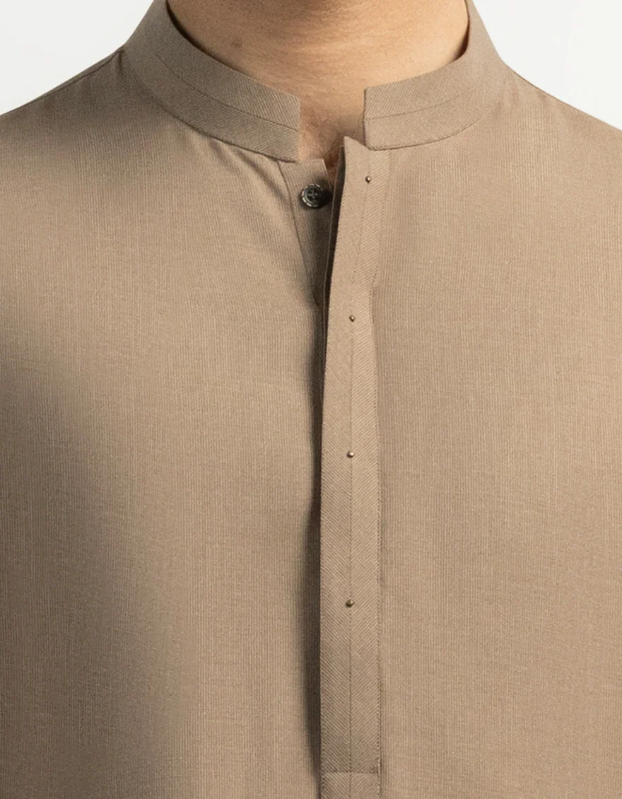 MOCHA KURTA TROUSERS | JJKP-S-60073/S26/JJ10591-CL - Image 3