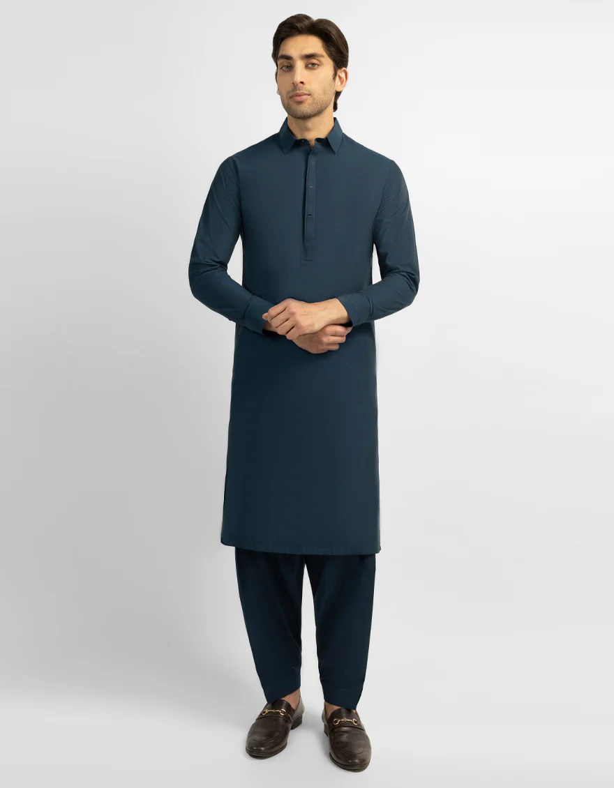 ELECTRIC BLUE KAMEEZ SHALWAR | JJKS-A-33988/S26/JJ10885-CL