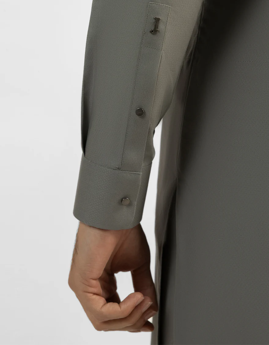 GREY COTTON KAMEEZ SHALWAR | JJKS-A-33999/S26/JJ10641-CL - Image 4