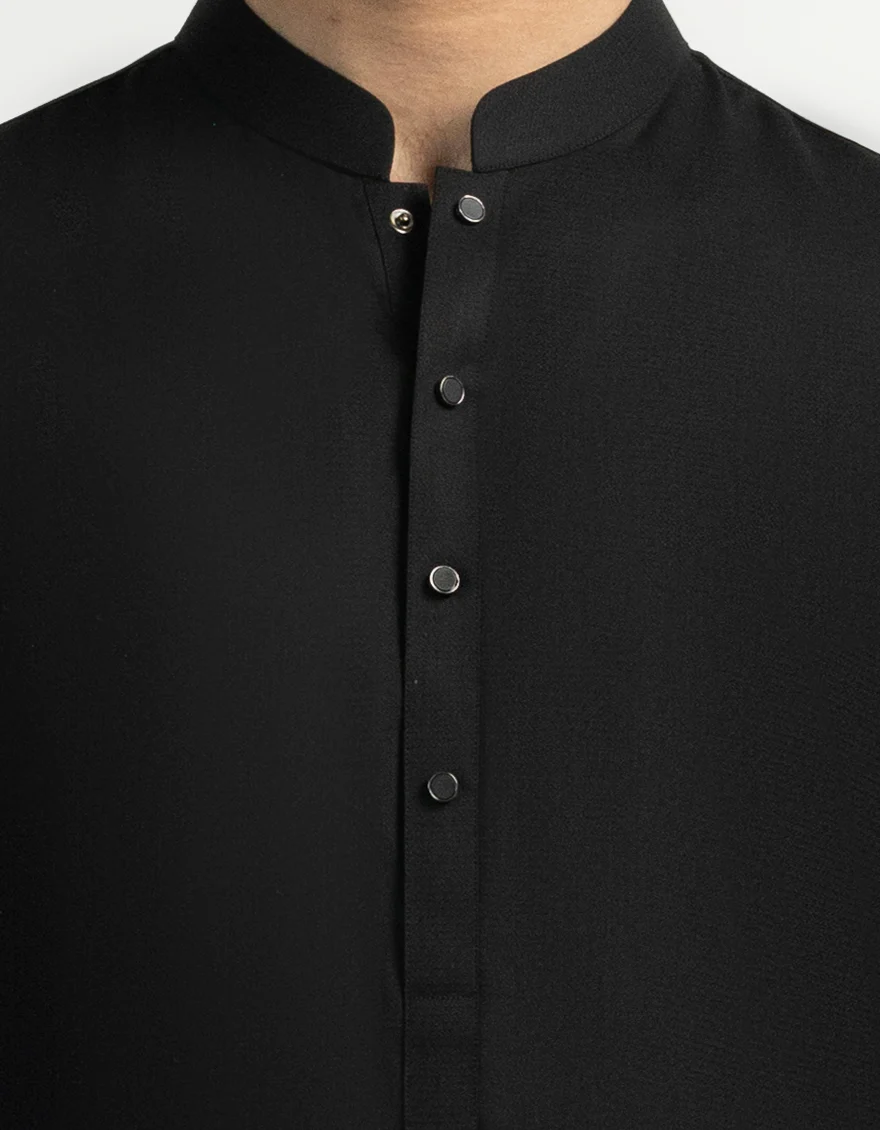 BLACK KAMEEZ SHALWAR | JJKS-A-47617/S26/JJ10817-PN - Image 3