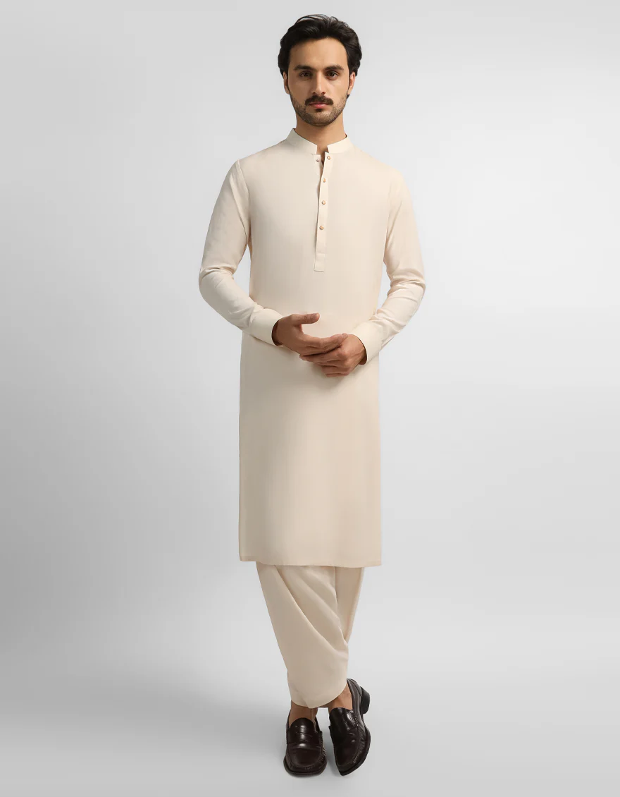 FAWN KAMEEZ SHALWAR | JJKS-A-47653/S26/JJ10817-CL