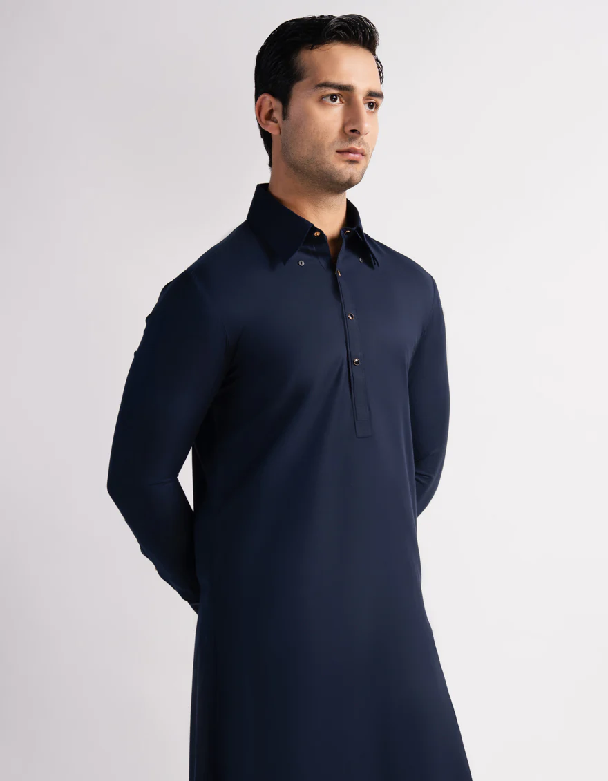 BLUE KAMEEZ SHALWAR | JJKS-A-48360/S26/JJ10869-FL - Image 2