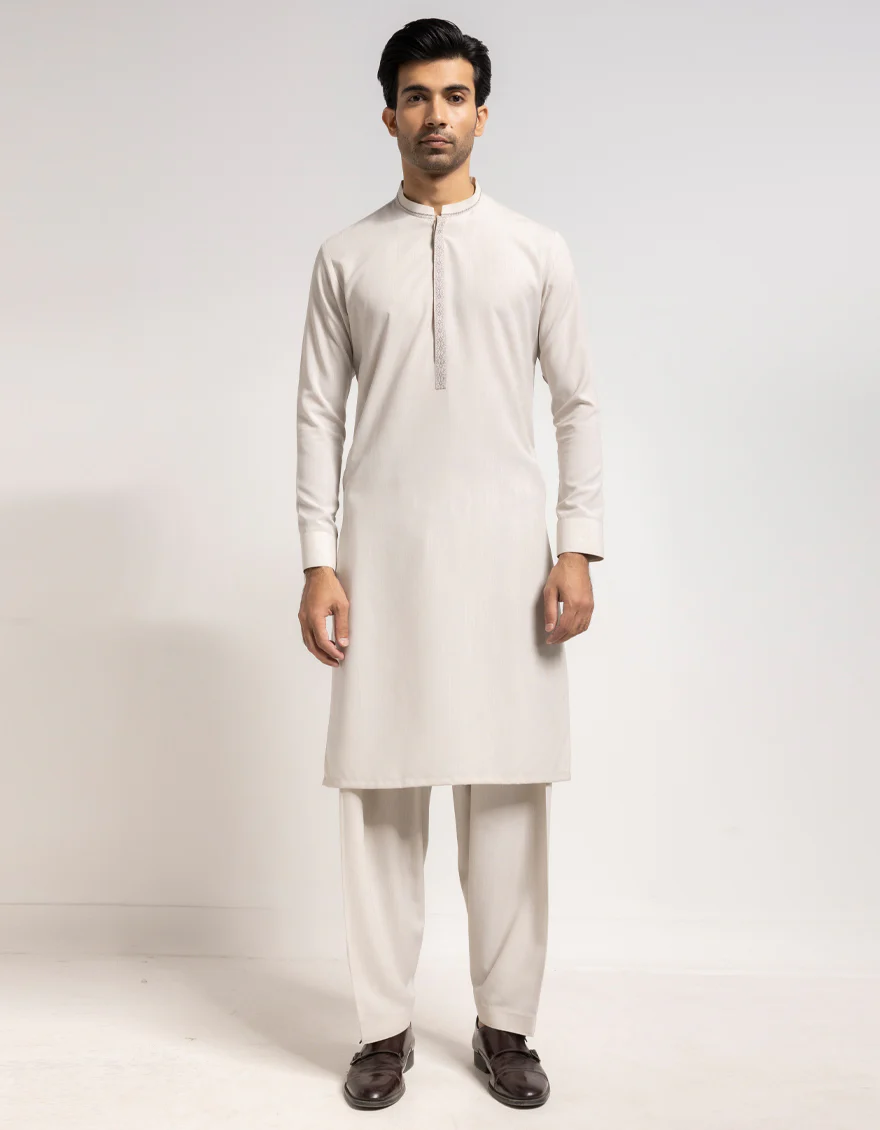 PEARL WHITE KAMEEZ SHALWAR | JJKS-A-50600/S26/JJ10871-FL