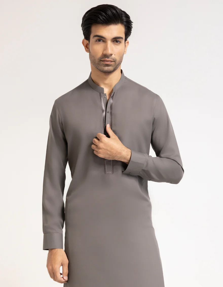 GREY KAMEEZ SHALWAR | JJKS-A-90565/S26/JJ10661-SF - Image 2