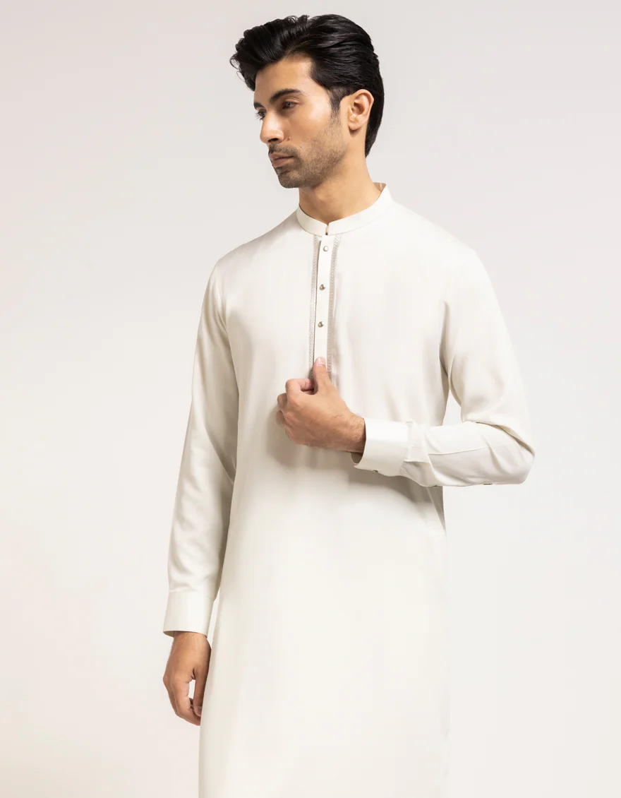 APPLE WHITE KAMEEZ SHALWAR | JJKS-A-90567/S26/JJ10661-SF - Image 2