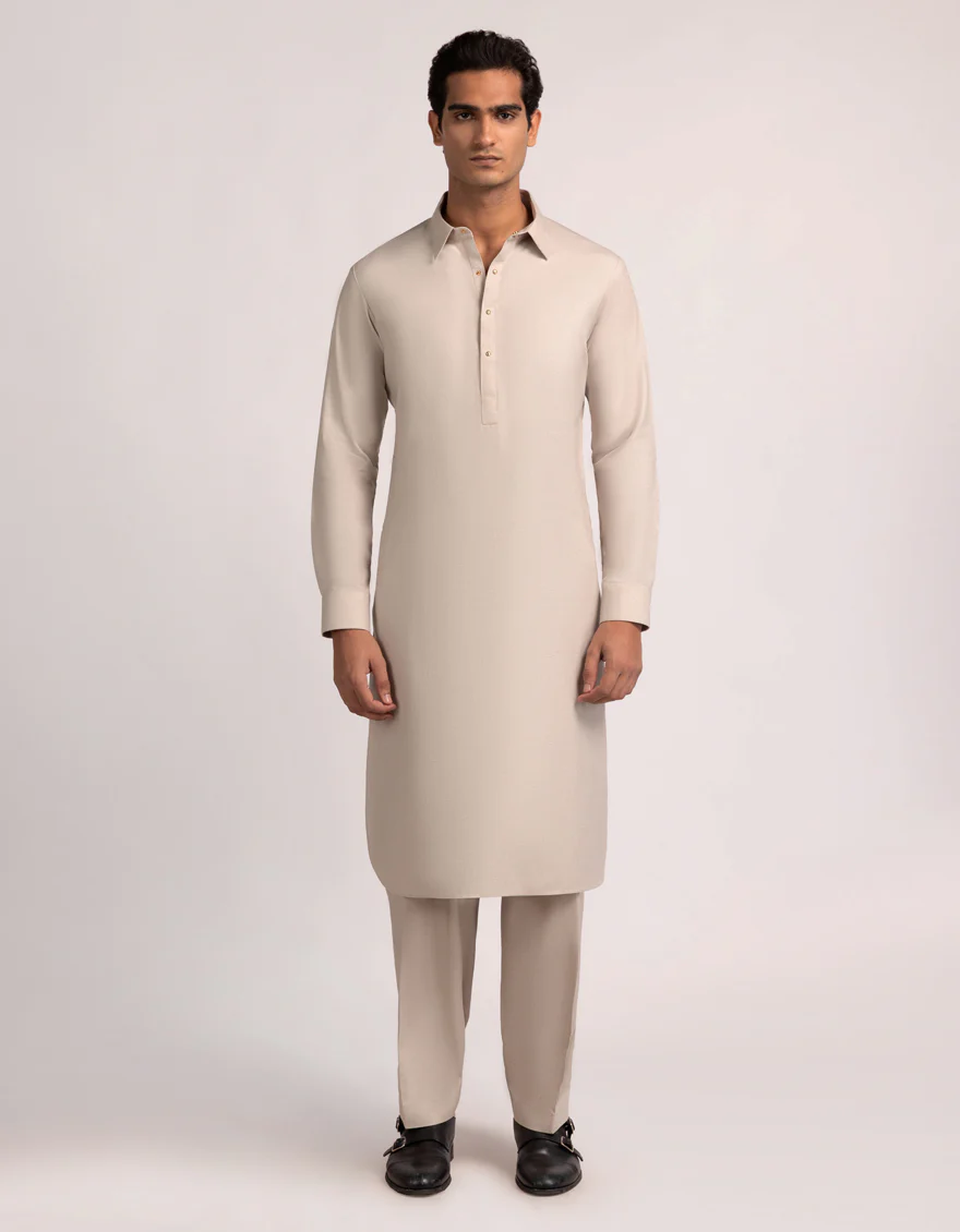 FAWN BLENDED KAMEEZ SHALWAR | JJKS-W-47567/S25/JJ10339-PN