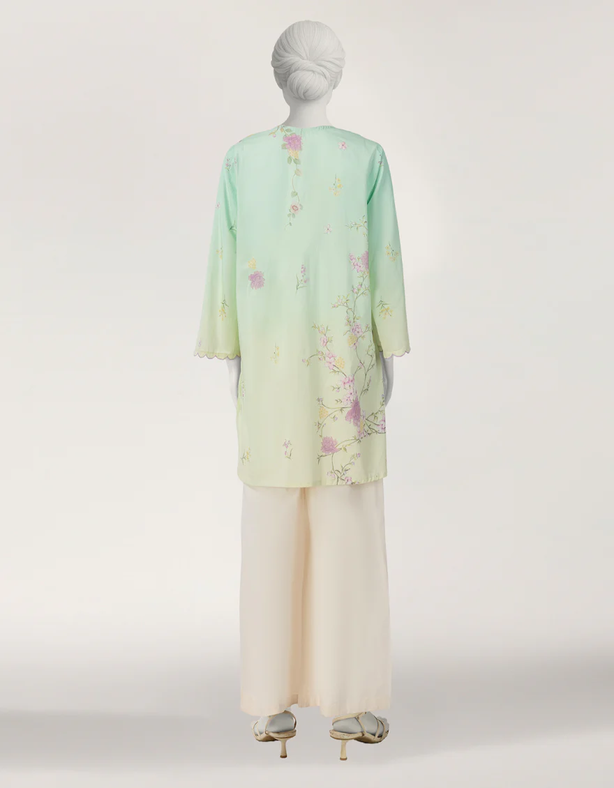 GREEN LAWN KURTI | JJLK-S-JSS-26-647 FB/BLOSSOM-04 - Image 2