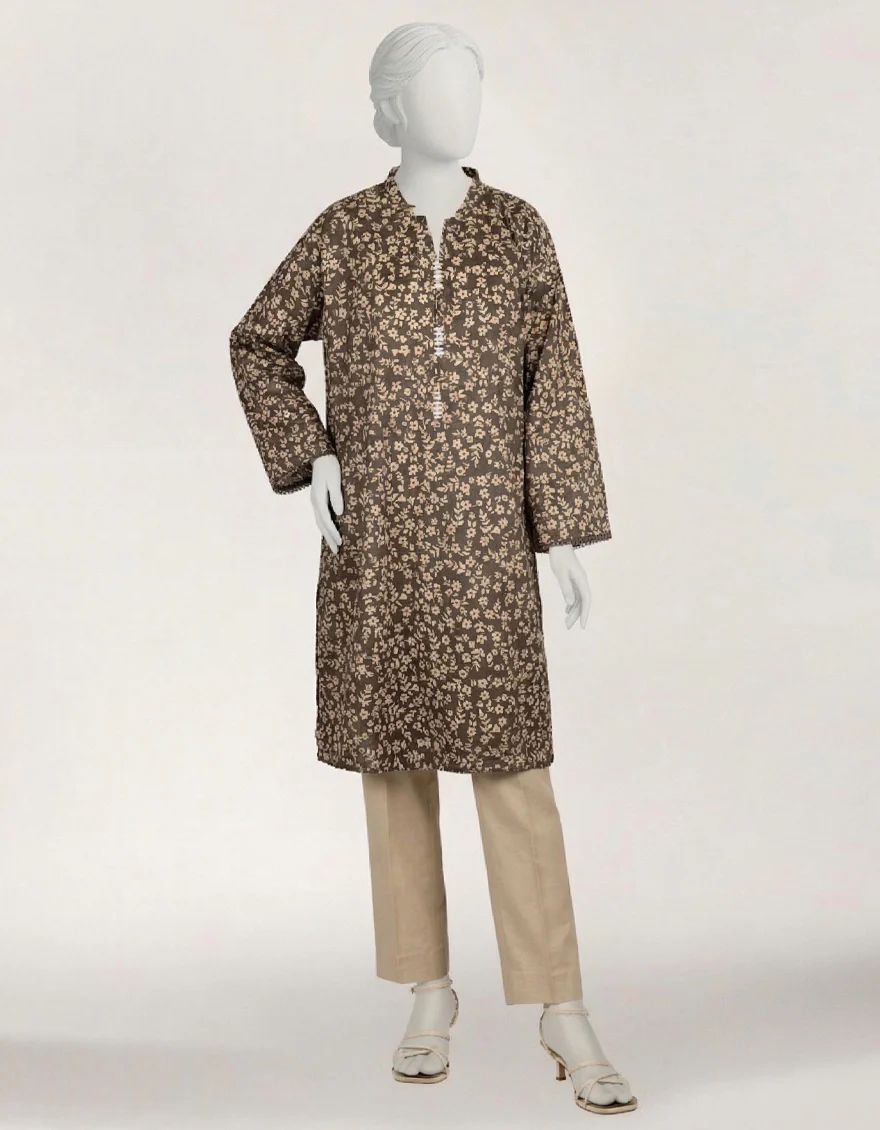 GREY LAWN KURTI | JJLK-S-JSS-26-652 FB/MONOCHROME-7