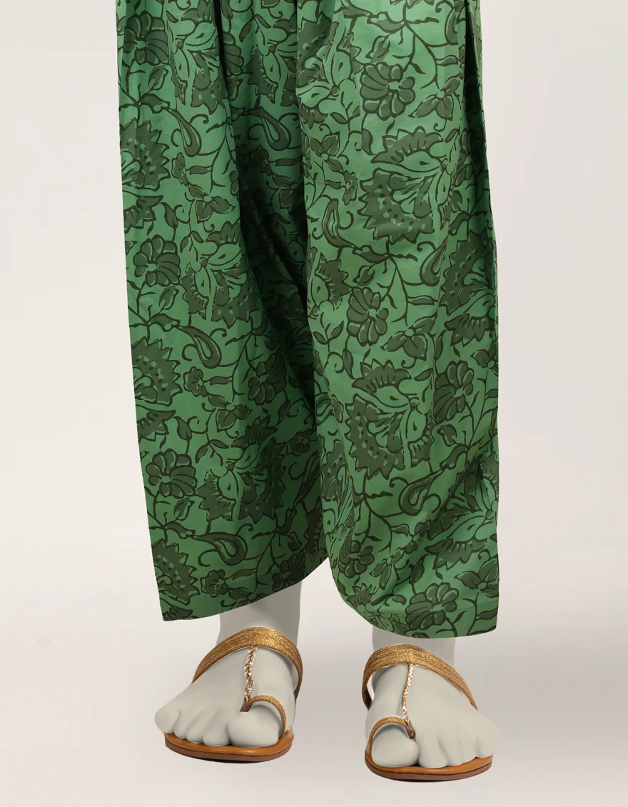 GREEN LAWN SHALWAR | JJLS-S-JLSH-26-8087-B FB/GOOD EARTH 8087-B