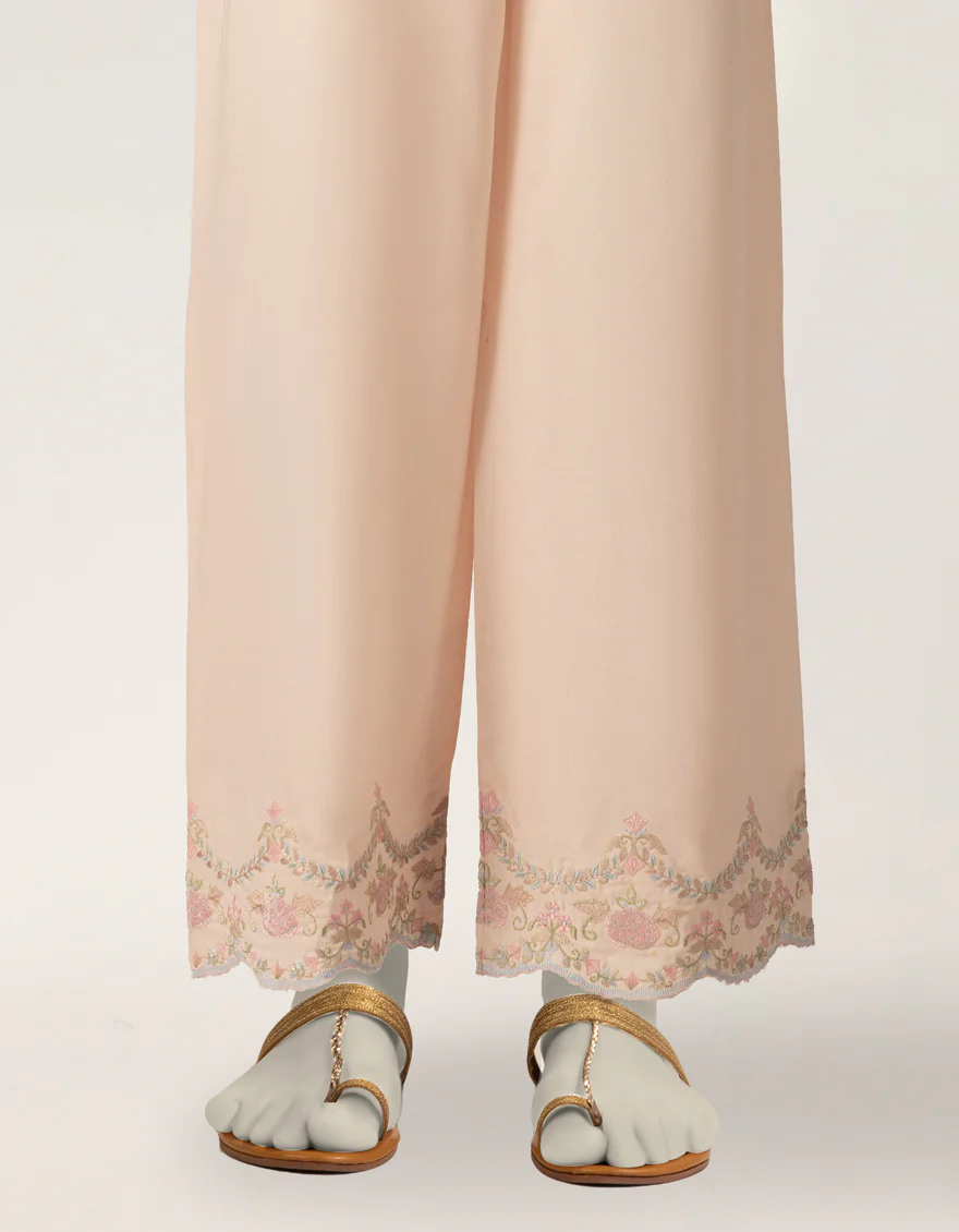 LIGHT PINK LAWN TROUSERS | JJLT-S-26-8092-A FB/FLORAL-8092-A