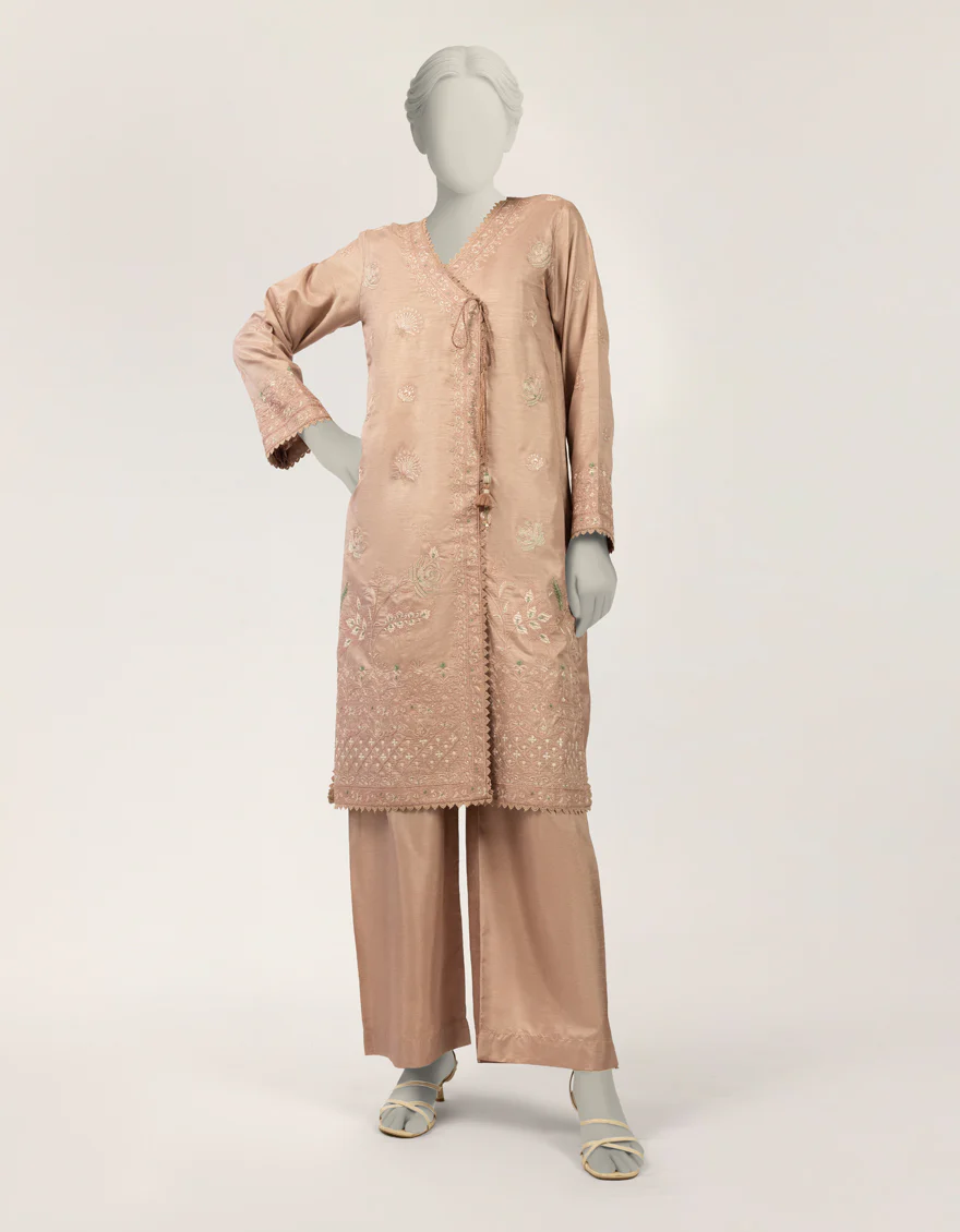 PINK RAW SILK 2PC STITCHED | JJPW-S-JPS-26-3997 FB/NAYAB-3
