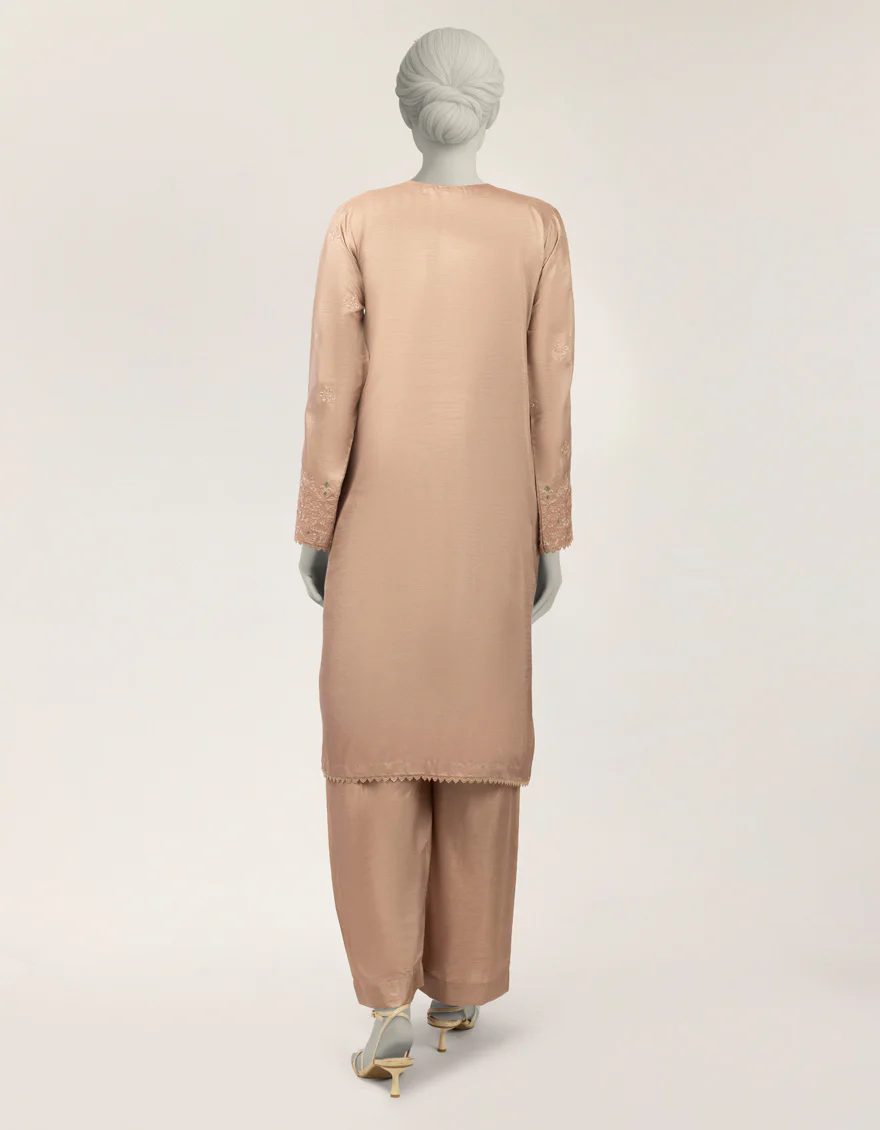 PINK RAW SILK 2PC STITCHED | JJPW-S-JPS-26-3997 FB/NAYAB-3 - Image 2