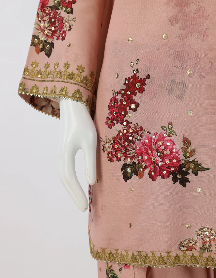 PINK RAW SILK 2PC STITCHED | JJPW-S-JPS-26-4000 FB/NAYAB-06 - Image 6