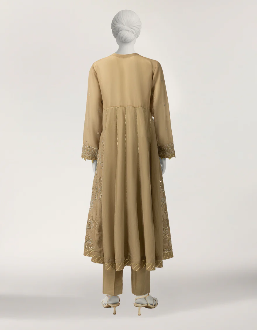 BROWN PAPER COTTON 3PC STITCHED | JJPW-S-JPS-26-4033 FB/MAISA-03 - Image 2