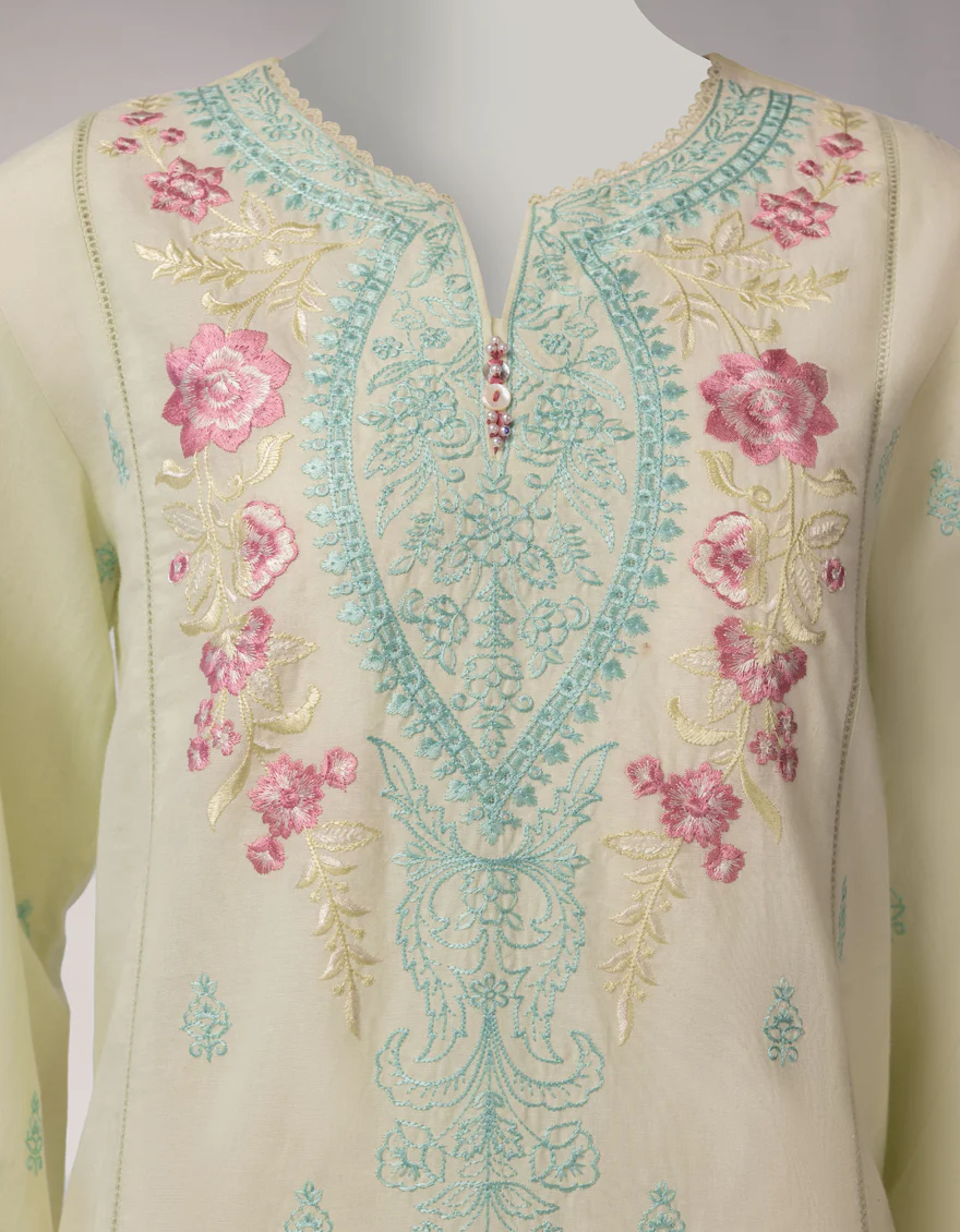 GREEN LAWN 3PC STITCHED | JLAWN-S-26-1121/S LUXE-B-05 - Image 3
