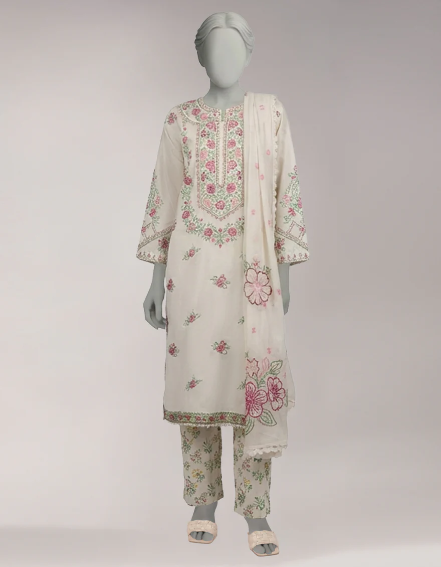 OFF WHITE LAWN 3PC UNSTITCHED | JLAWN-S-26-1124 AMARA-2