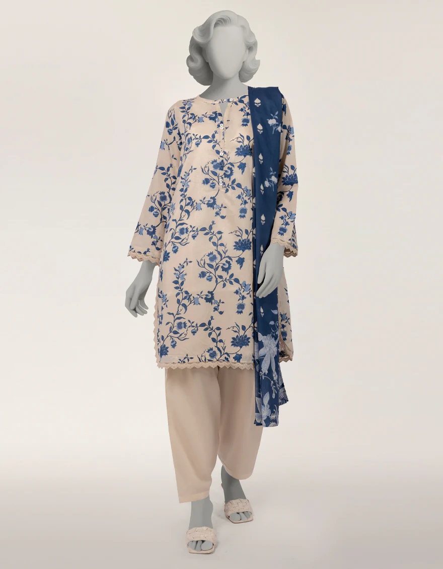 OFF WHITE LAWN 3PC STITCHED | JLAWN-S-26-358/S HIGH CONTRAST-01