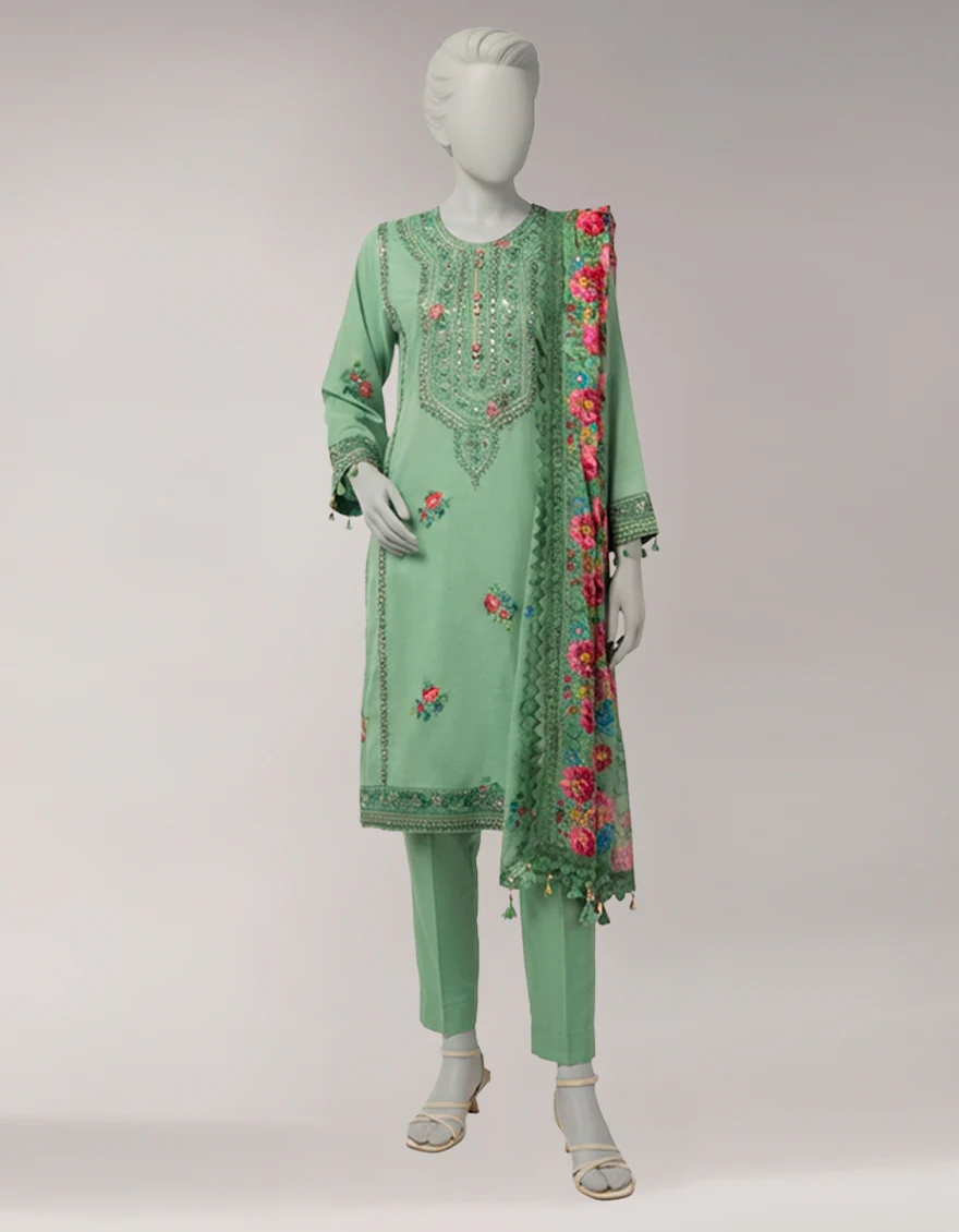 MULTICOLOR LAWN 3PC UNSTITCHED | JLAWN-S-26-3773 GRACE-3
