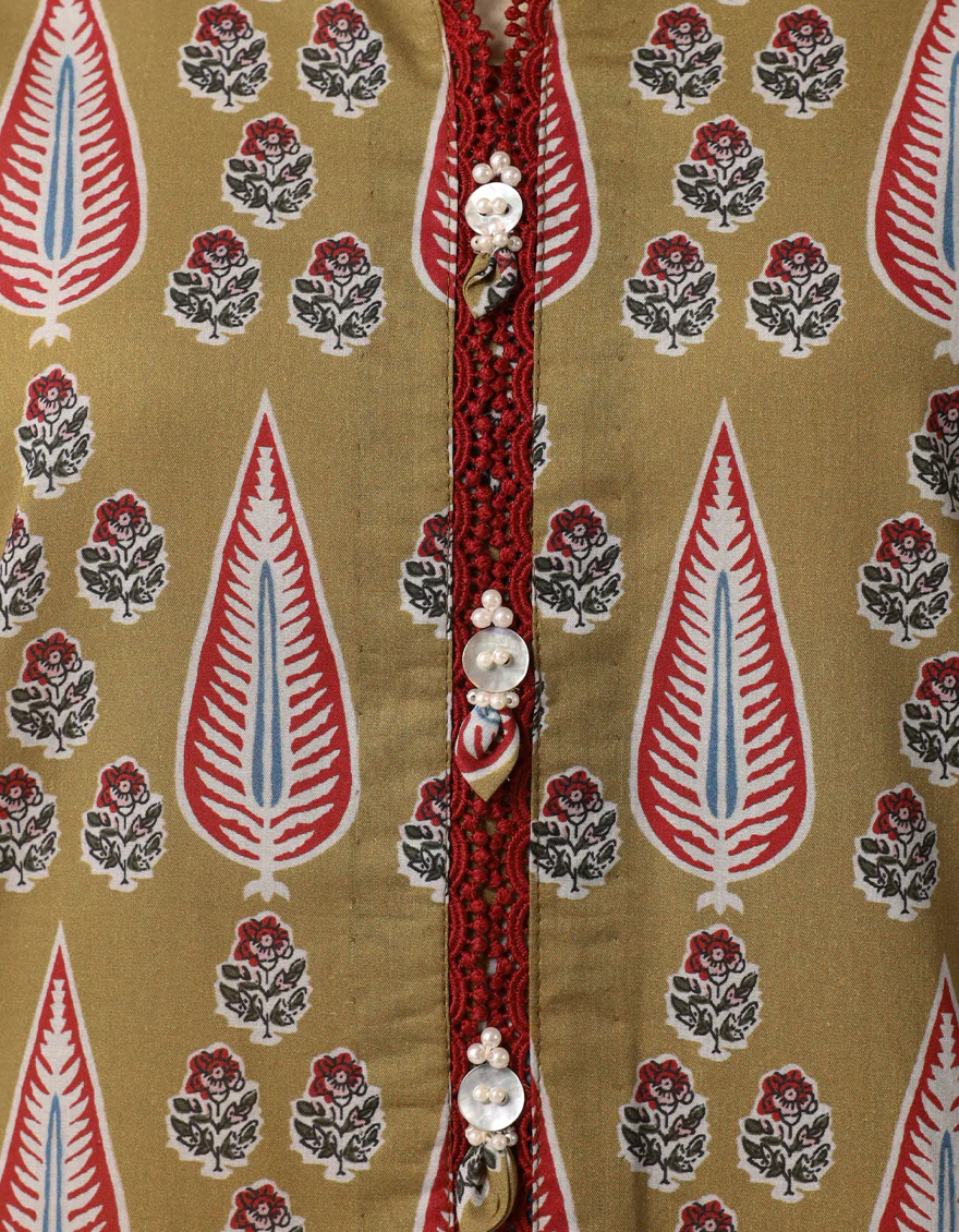 MULTICOLOR LAWN 3PC UNSTITCHED | JLAWN-S-26-3858 HINDCRAFT ECHOES-4 - Image 3