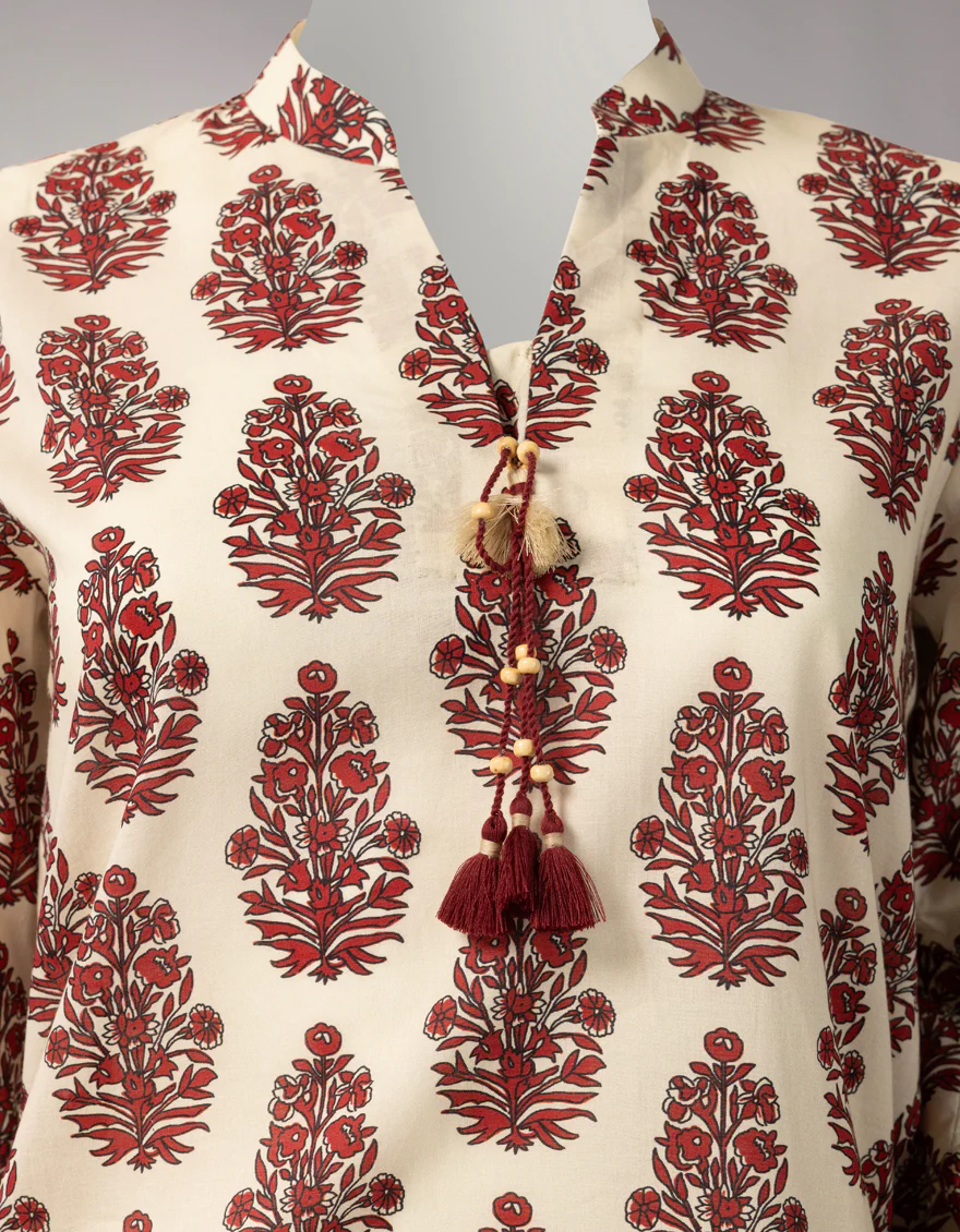 MULTICOLOR LAWN 3PC UNSTITCHED | JLAWN-S-26-3860 HINDCRAFT ECHOES-6 - Image 3