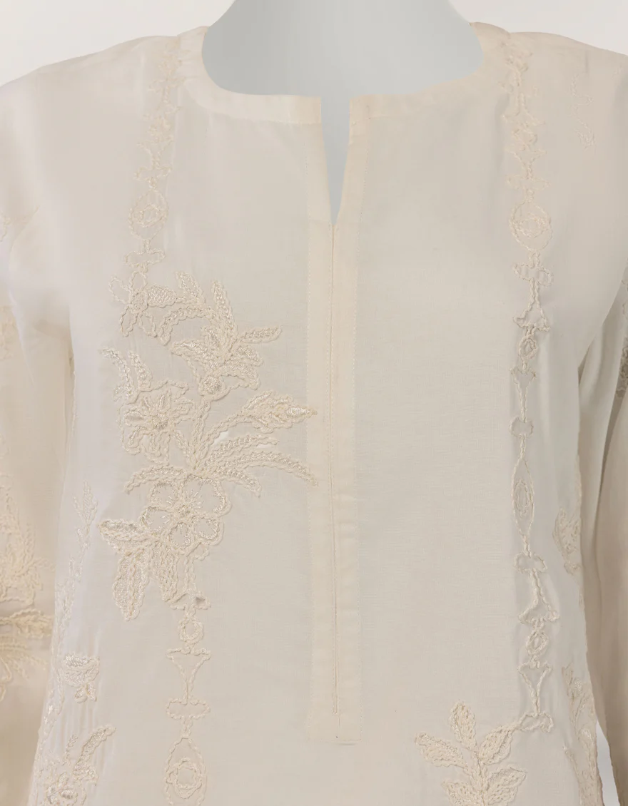 WHITE LAWN 3PC STITCHED | JLAWN-S-26-470/S DORI-5 - Image 4