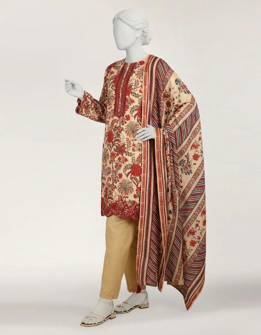 MULTICOLOR LAWN 3PC STITCHED | JLAWN-S-26-615/S CLASSIC CHINTZ-01 - Image 5