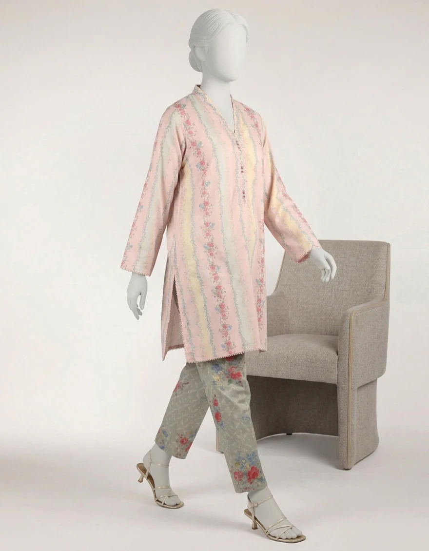 MULTICOLOR LAWN 2PC STITCHED | JLAWN-S-JST-26-2387/S VINTAGE FLORAL-01
