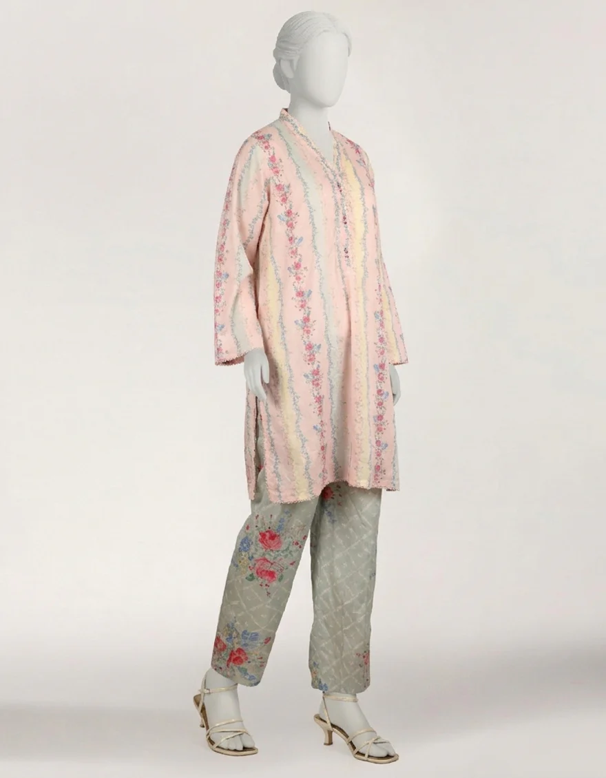 MULTICOLOR LAWN 2PC STITCHED | JLAWN-S-JST-26-2387/S VINTAGE FLORAL-01 - Image 4