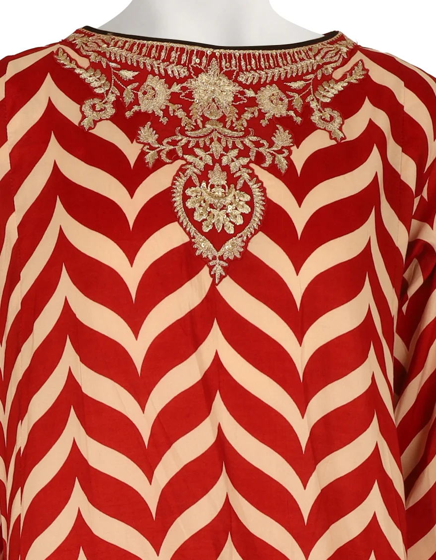 MULTICOLOR SILK 2PC STITCHED | JLAWN-S-JST-26-2395/S ROYAL STRIPER-01 - Image 3