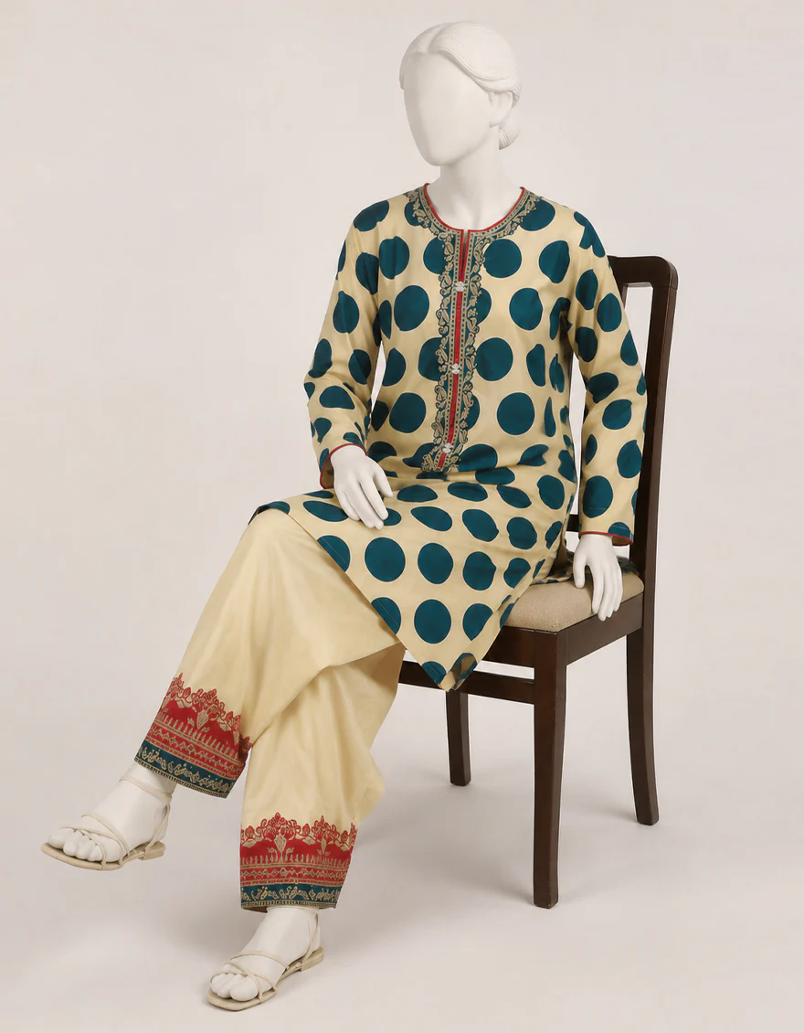 MULTICOLOR SILK 2PC STITCHED | JLAWN-S-JST-26-2396/S ROYAL STRIPER-02