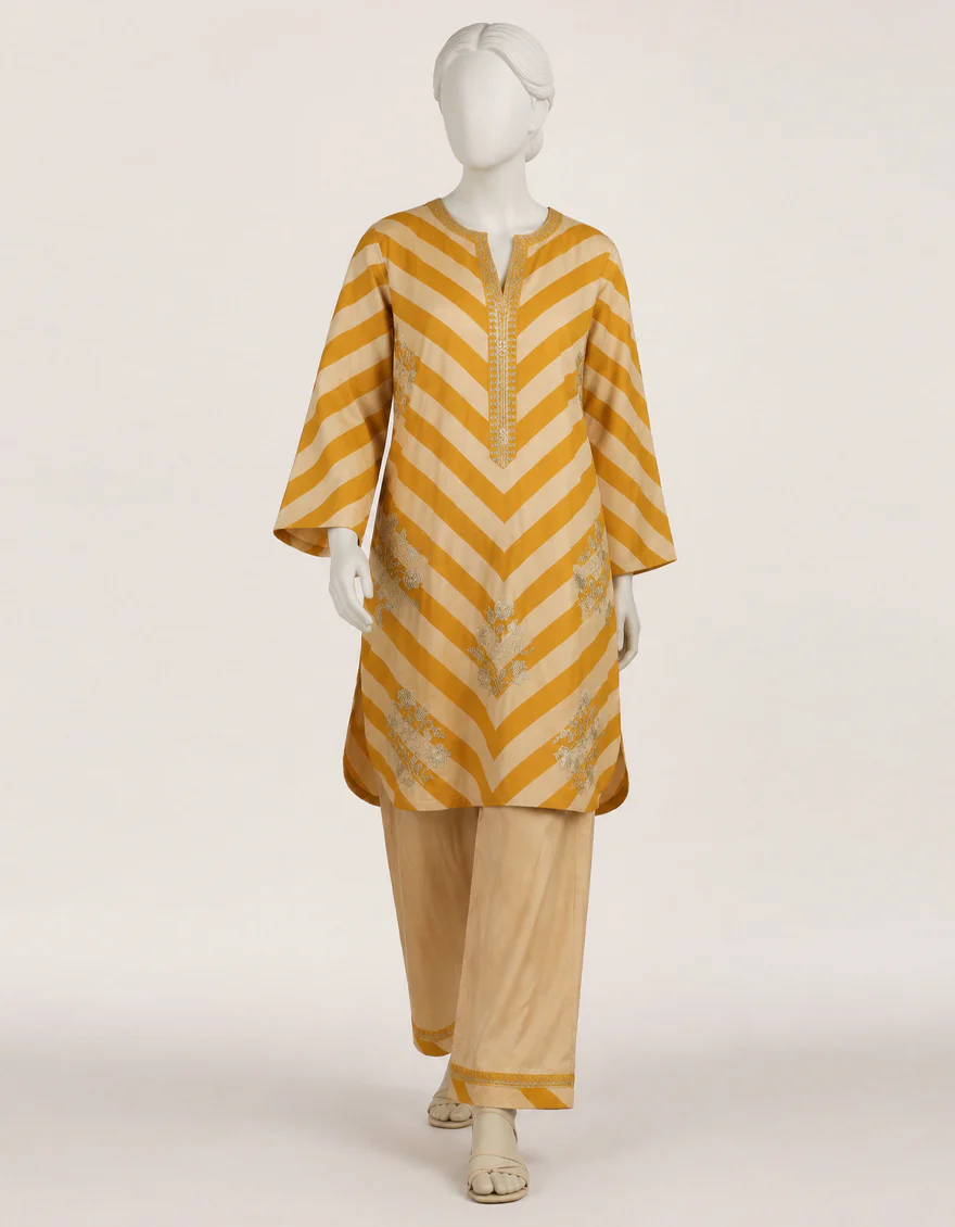 MULTICOLOR SILK 2PC STITCHED | JLAWN-S-JST-26-2398/S ROYAL STRIPER-04