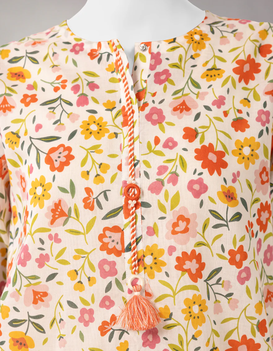 MULTICOLOR LAWN 2PC UNSTITCHED | JLAWN-S-JST-26-2406 DITSY-4 - Image 4