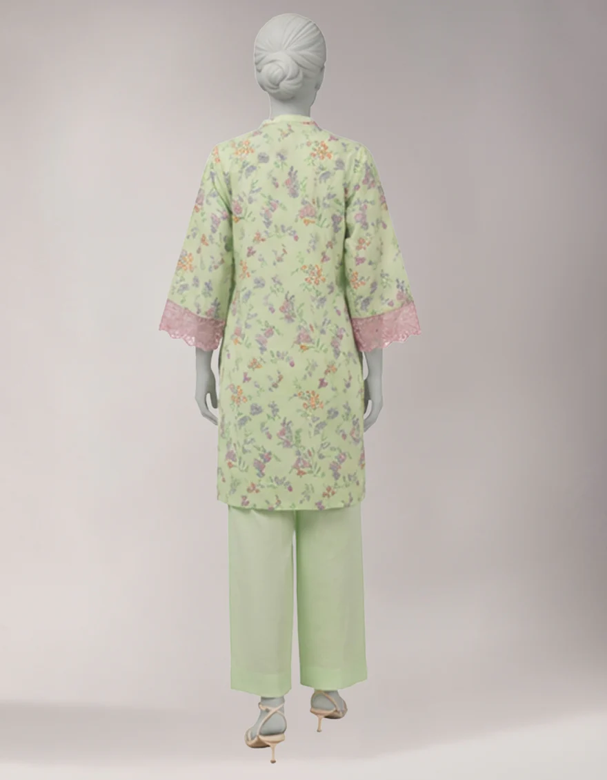MULTICOLOR LAWN 2PC UNSTITCHED | JLAWN-S-JST-26-2415 BOTANICAL-09 - Image 2