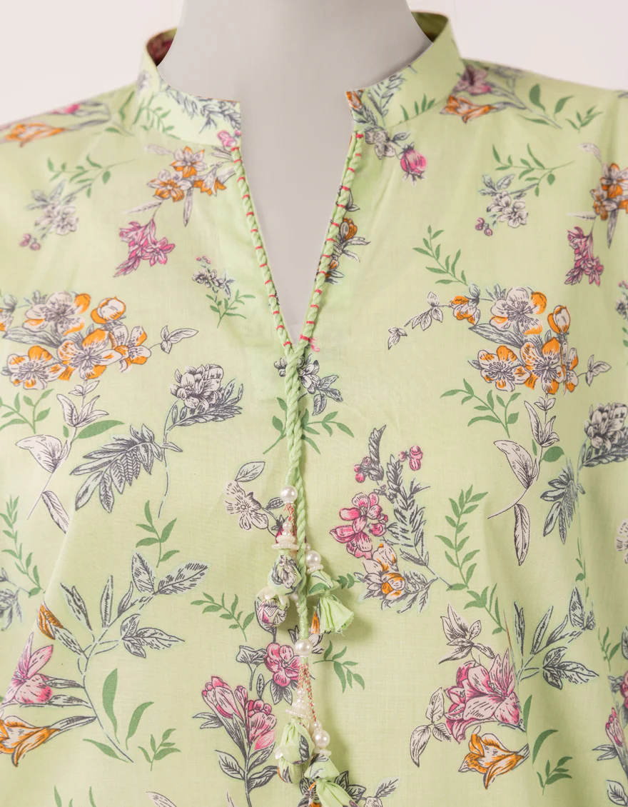 MULTICOLOR LAWN 2PC UNSTITCHED | JLAWN-S-JST-26-2415 BOTANICAL-09 - Image 3