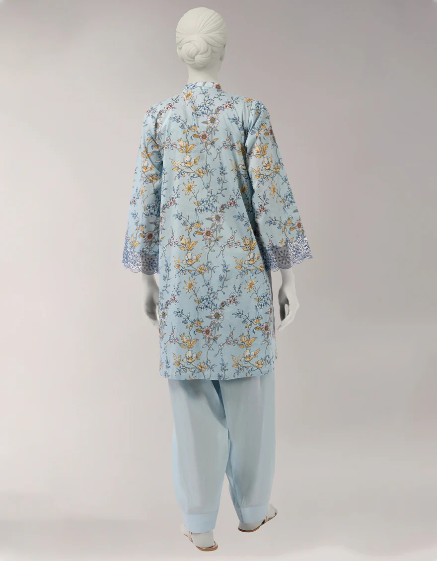 MULTICOLOR LAWN 2PC UNSTITCHED | JLAWN-S-JST-26-2418 BOTANICAL-12 - Image 2