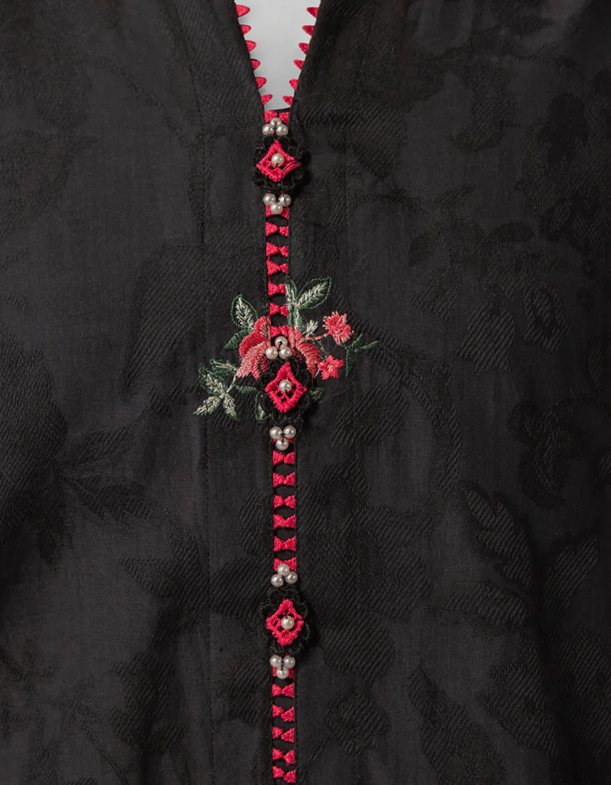 BLACK TEXTURED 2PC UNSTITCHED | JLAWN-S-JST-26-2419 GHARA-01 - Image 4
