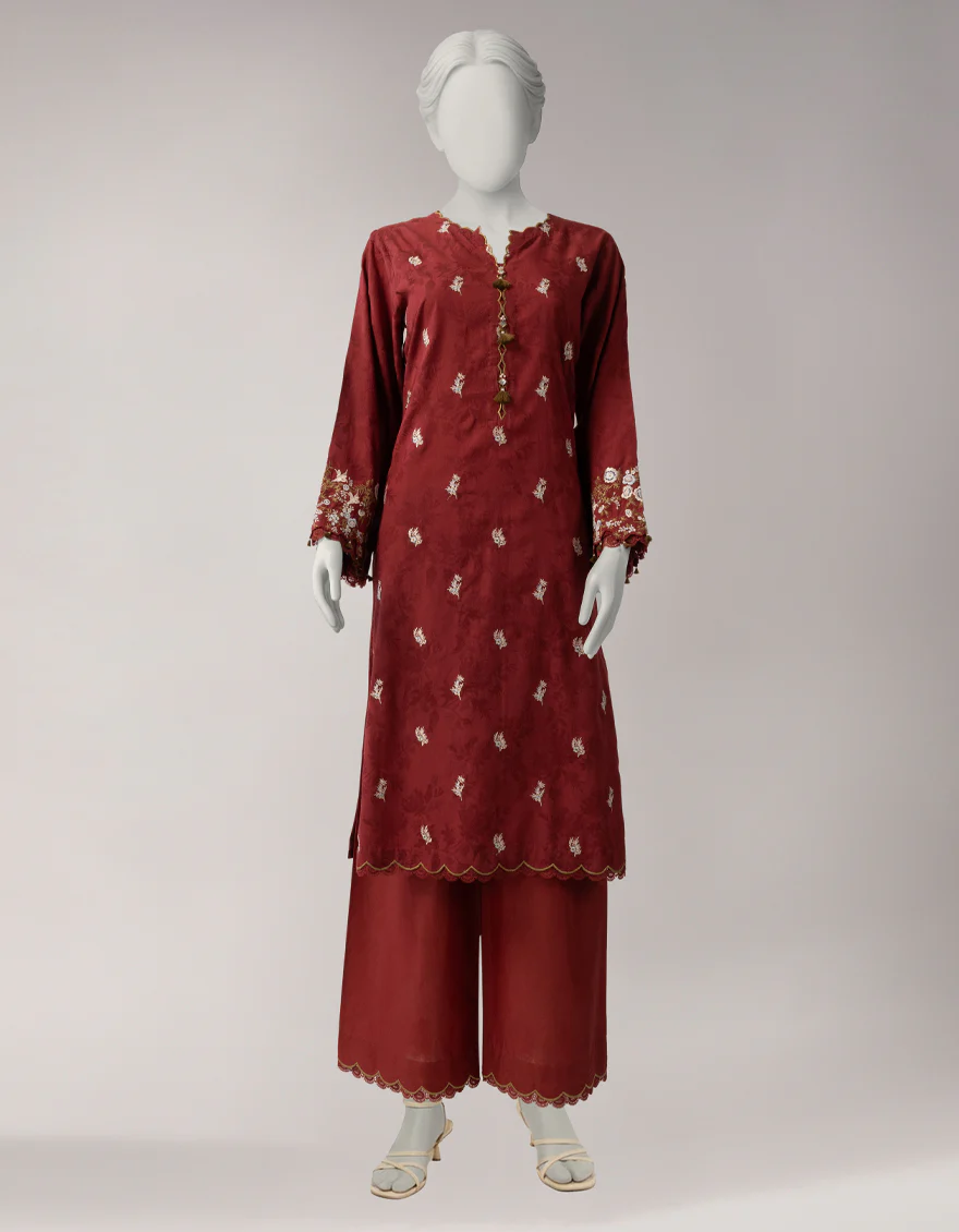 MULTICOLOR TEXTURED 2PC UNSTITCHED | JLAWN-S-JST-26-2421 GHARA-03 - Image 5