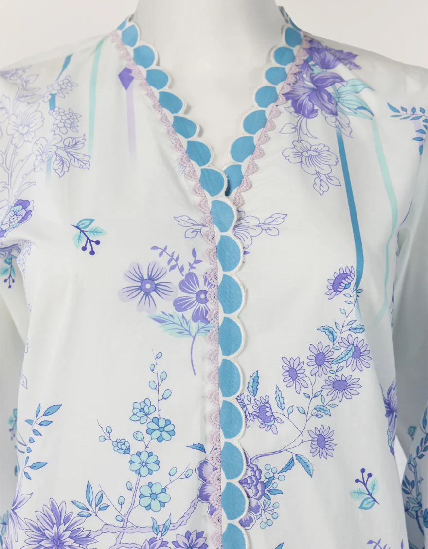 WHITE LAWN 3PC STITCHED | JLS-S-26-583/S CHINTZ CHARM-01 - Image 4
