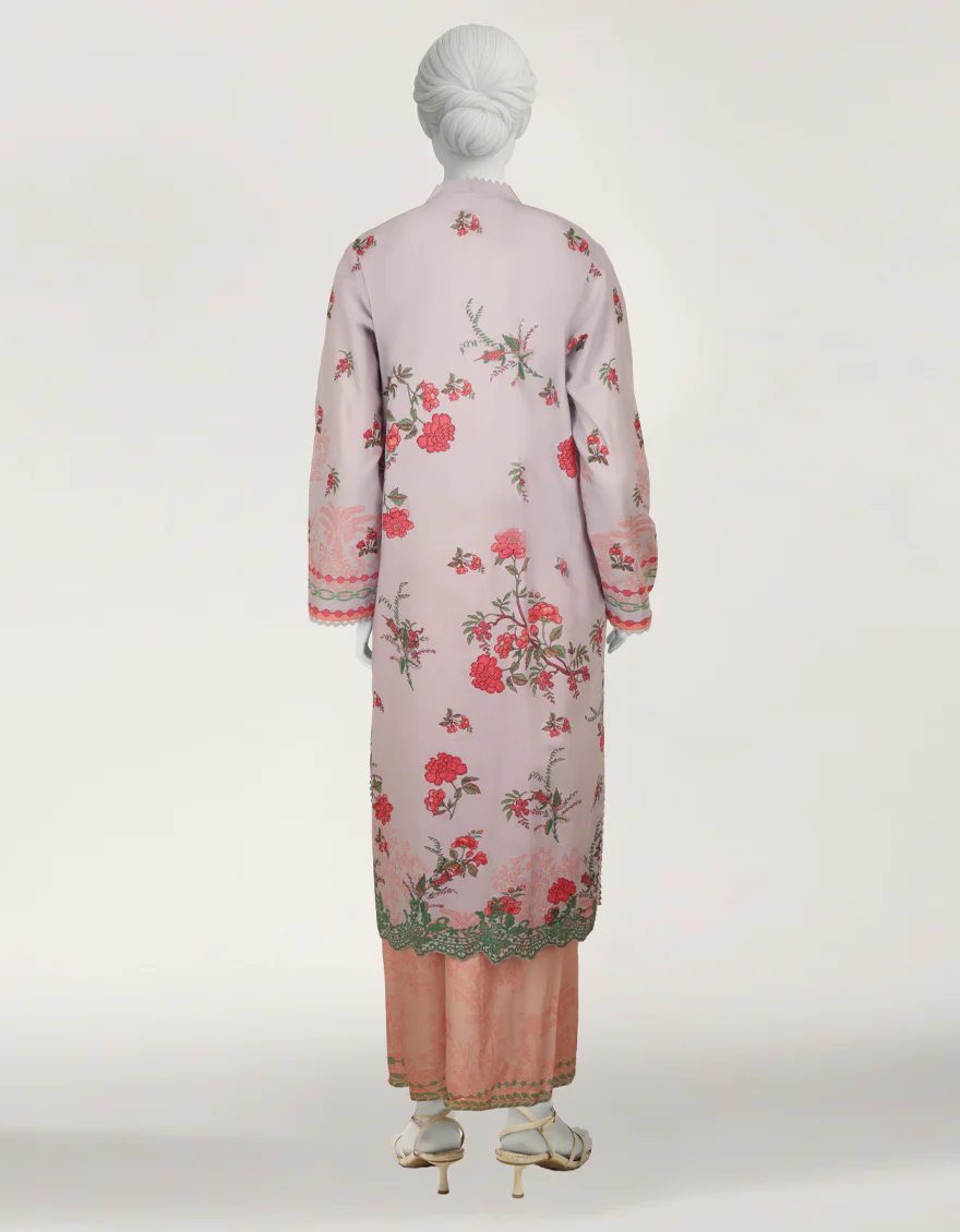 LILAC LAWN 3PC STITCHED | JLS-S-26-584/S CHINTZ CHARM-02 - Image 2