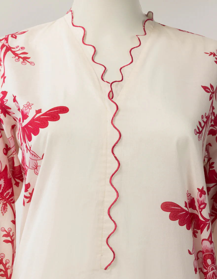 OFF WHITE LAWN 3PC STITCHED | JLS-S-26-586/S CHINTZ CHARM-04 - Image 4
