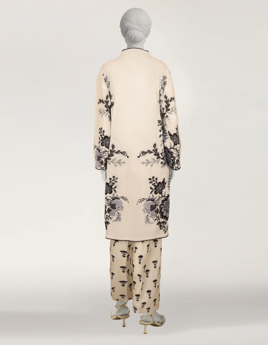 WHITE LAWN 3PC STITCHED | JLS-S-26-588/S CHINTZ CHARM-06 - Image 2