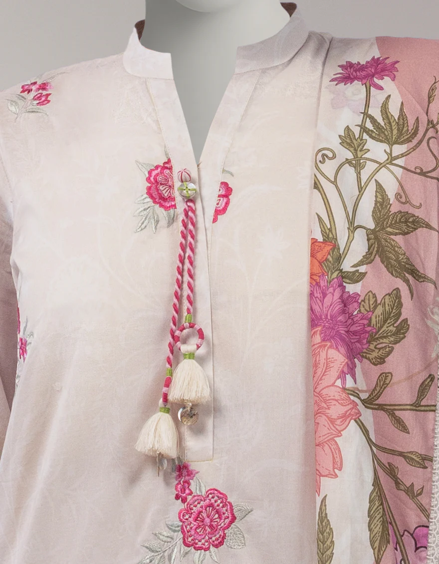 MULTICOLOR LAWN 3PC UNSTITCHED | JLU-S-26-3984 BOTANICAL-6 - Image 3