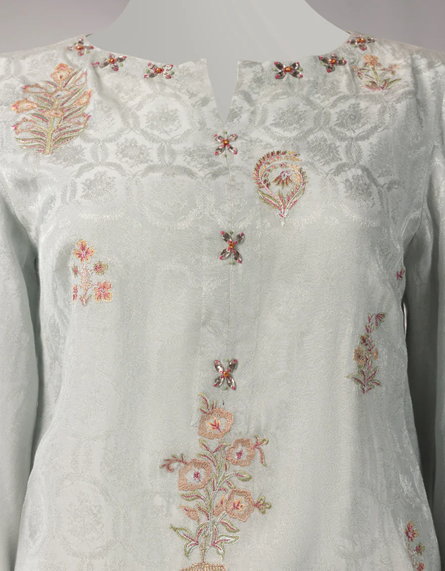 GREY JACQUARD 3PC UNSTITCHED | JLU-S-26-4068 ETHNIC KASHMIRI-2 - Image 4